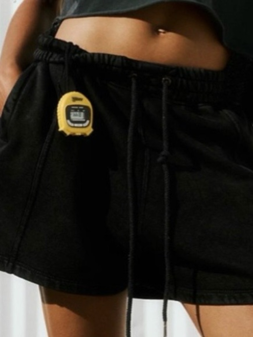 FP Movement by Free People: “Sprint To The Finish”Pull-On Shorts-Black|NWT